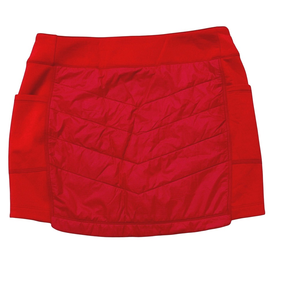 Smartwool smartloft 60 merino wool skirt quilted red NWT Medium - Picture 3 of 12